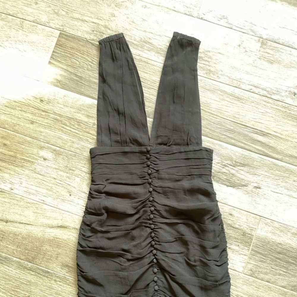 Little black Button down club dress - Picture 4 of 10